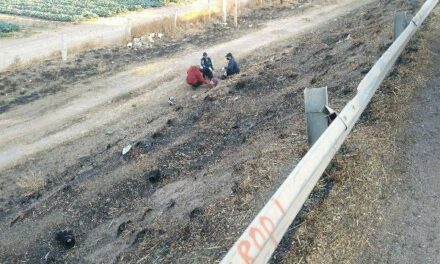 ¡Motociclista murió tras fuerte caída en Pabellón de Arteaga, Aguascalientes!