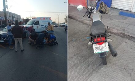 ¡Tras ser atropellada por un motociclista murió una mujer en Aguascalientes!