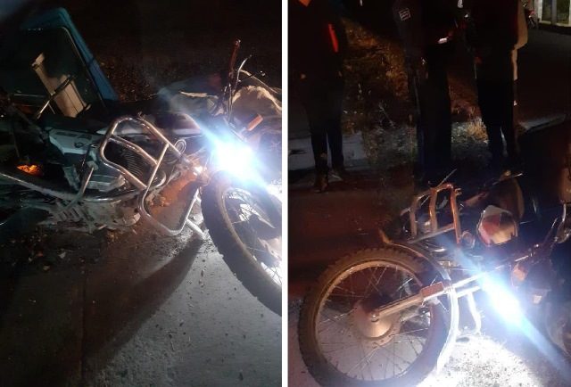 ¡Tras accidentarse en Rincón de Romos, Aguascalientes, murió motociclista!