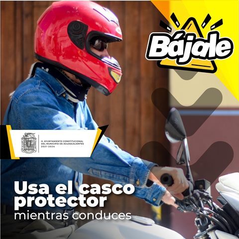 ¡Municipio reitera llamado a conductores y pasajeros de motocicletas a portar el casco protector!