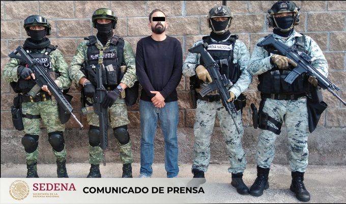 ¡En Aguascalientes Ejército Mexicano detuvo a presunto operador logístico de un grupo delictivo de Colima!