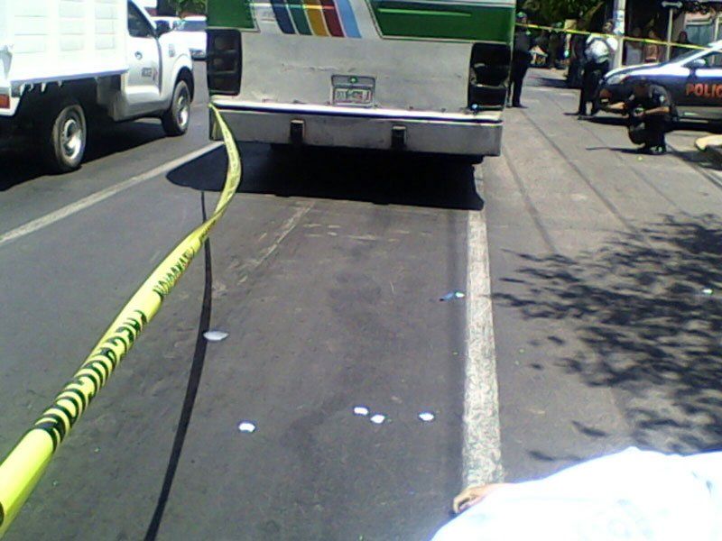 ¡Muere discapacitado atropellado por un camión urbano en Aguascalientes!